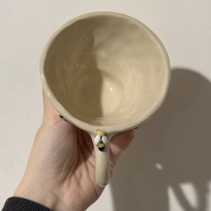 Méhecskés bögre - otthon & életmód - konyhafelszerelés, tálalás - tálalás - bögre & csésze - Meska.hu