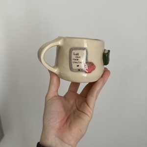 Könyvmoly bögre II. - otthon & életmód - konyhafelszerelés, tálalás - tálalás - bögre & csésze - Meska.hu