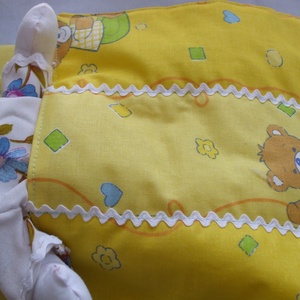 Sárga játéktakaró garnitúra - otthon & életmód - babaszoba, gyerekszoba - Meska.hu