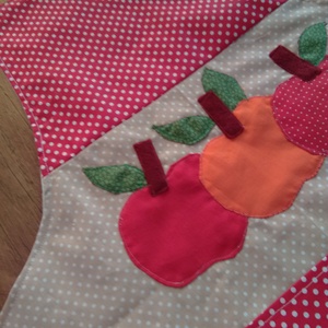 Almás kötény - otthon & életmód - konyhafelszerelés, tálalás - konyhai textil - kötény - Meska.hu