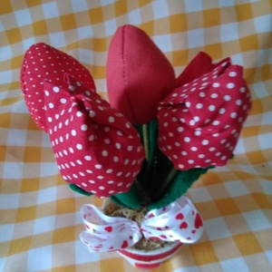 Tulipán cserépben -  - Meska.hu