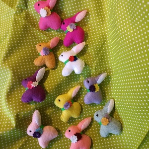 Mini nyuszikák, Játék & Sport, Plüssállat & Játékfigura, Nyuszi, Varrás, MESKA