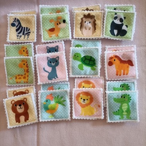 Két memória játék fadobozban - játék & sport - készségfejlesztő és logikai játék - memória játékok - Meska.hu