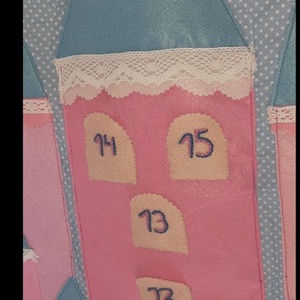 Adventi naptár-Disney figurákkal - karácsony - adventi díszek - adventi naptár - Meska.hu