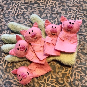 Malackák ujjbábos mondóka - Meska.hu