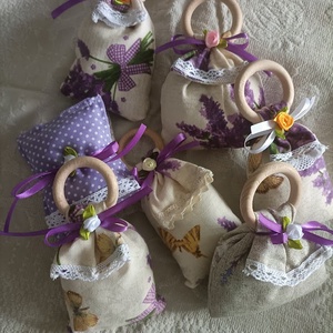 Levendulás zsák - otthon & életmód - dekoráció - asztal és polc dekoráció - asztaldísz - Meska.hu