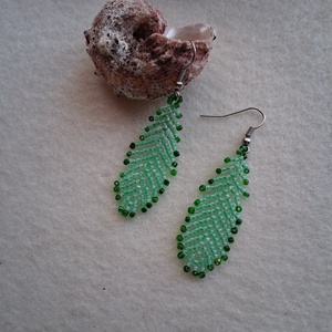 Elegáns gyöngyfűzött ékszerszett - ékszer - nyaklánc - hosszú nyaklánc - Meska.hu