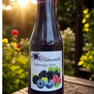 Feketemágia szörp, Élelmiszer, Szörp, Élelmiszer előállítás, MESKA