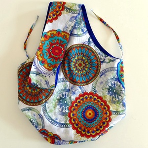 Hippi táska (hobo bag) - vállon átvetős, kifordítható táska, szatyor -  - Meska.hu