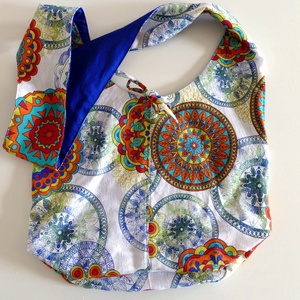 Hippi táska (hobo bag) - vállon átvetős, kifordítható táska, szatyor -  - Meska.hu