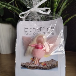 Tündéri apróság - gyapjúból nemezelt tündér , Otthon & Életmód, Dekoráció, Dísztárgy, Baba-és bábkészítés, Nemezelés, MESKA