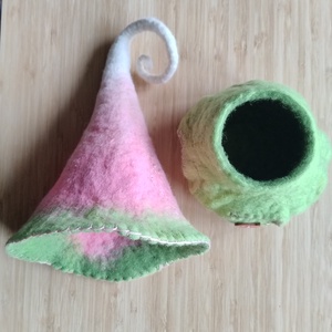 Tündéri manó ház - gyapjúból nemezelt házikó  - játék & sport - baba & babaház - babaház - Meska.hu