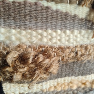 Dűnék - freestyle fali szőttes, dísz természetes anyagokból  - otthon & életmód - dekoráció - fali és függő dekoráció - falra akasztható dekor - Meska.hu