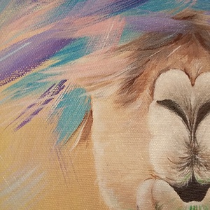 Bohém alpaka - akril festmény feszített vászonra -  - Meska.hu