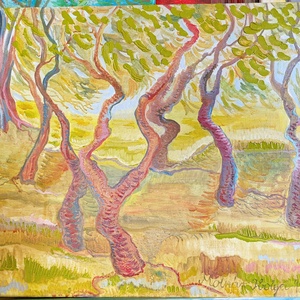 Fák tánca - olajfák - Meska.hu