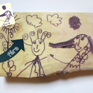 Fotótranszfer A/4 méretben, kérges fára -  - Meska.hu