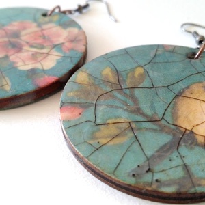 Aszimmetrikus fülbevaló -  - Meska.hu