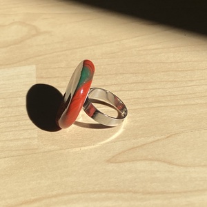 Lava ring - ékszer - gyűrű - kerek gyűrű - Meska.hu