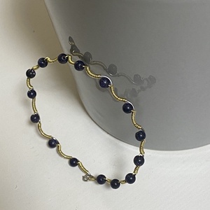 Blaufluss köves karkötő, Ékszer, Karkötő, Ásványkarkötő, Ékszerkészítés, MESKA