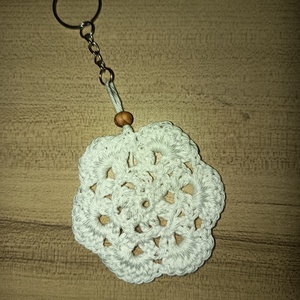 Horgolt kulcstartó - Meska.hu