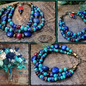 Három soros karlánc - Meska.hu