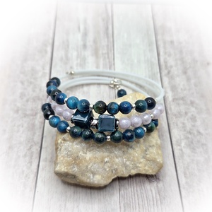 Tigrisszem karperec - ékszer - karkötő - széles karkötő - Meska.hu