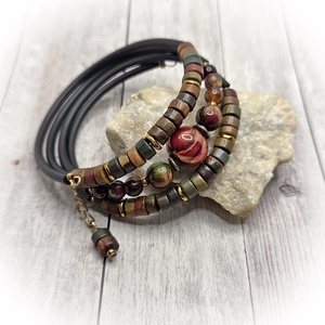 Tigrisszem-jáspis karperec - Meska.hu