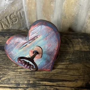 Szíved kulcsa - esküvő - dekoráció - asztaldísz - Meska.hu