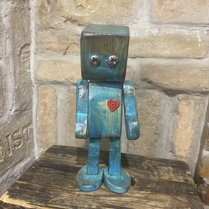 Fafiú kékben - Meska.hu