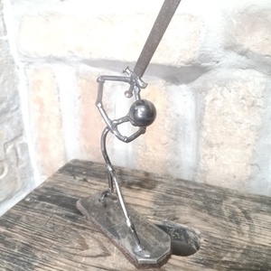 Fém harcos-karddal - otthon & életmód - dekoráció - dísztárgy - Meska.hu