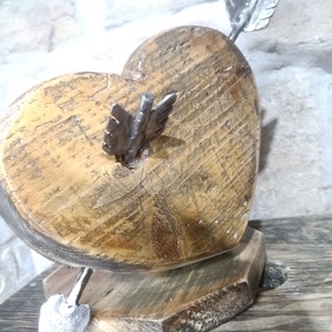 Fa szív - otthon & életmód - dekoráció - dísztárgy - Meska.hu