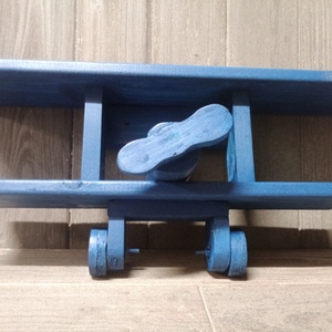 Gyermekszoba polc(kék) - otthon & életmód - babaszoba, gyerekszoba - babaszoba dekoráció - Meska.hu