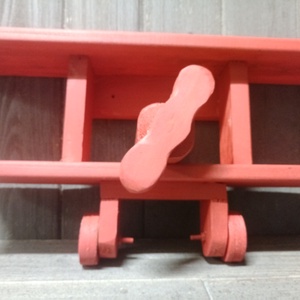 Gyermekszoba polc (piros) - otthon & életmód - babaszoba, gyerekszoba - babaszoba dekoráció - Meska.hu