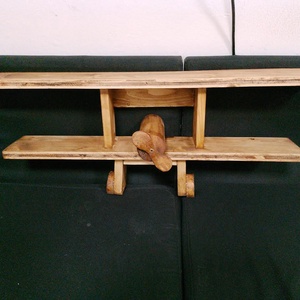 Repülőt mintázó, gyermekszoba polc - Meska.hu