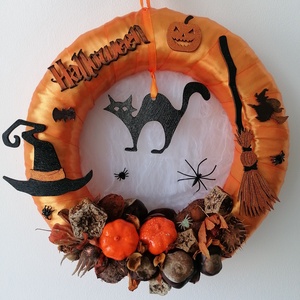Halloween ajtódísz, kopogtató 23/1 - Meska.hu