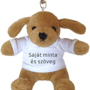 Plüss kiskutya egyedi pólóban, Táska & Tok, Kulcstartó & Táskadísz, Kulcstartó, Mindenmás, MESKA