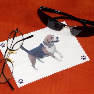 Szemüvegtörlő kendő egyedi fotóval - táska & tok - pénztárca & más tok - szemüvegtok - Meska.hu