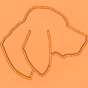 Vizsla pofis sütinyomda, Otthon & Életmód, Konyhafelszerelés, tálalás, Sütés, főzés, Sütikiszúró, Mindenmás, MESKA