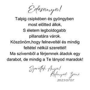 Szülőköszöntő - esküvő - emlék & ajándék - szülőköszöntő ajándék - Meska.hu