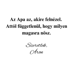 Apa köszöntő ajándék - esküvő - emlék & ajándék - szülőköszöntő ajándék - Meska.hu