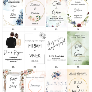 Köszönőajándék - esküvő - emlék & ajándék - köszönőajándék - Meska.hu