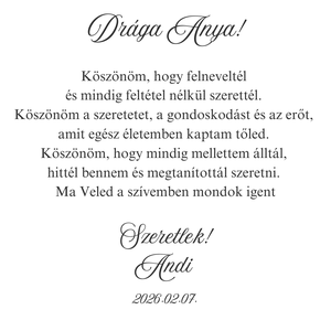 Szülőköszöntő / Nagymama köszöntő - esküvő - emlék & ajándék - szülőköszöntő ajándék - Meska.hu