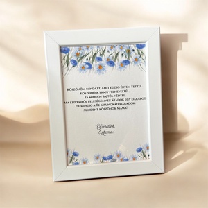 Nagymama köszöntő, Esküvő, Emlék & Ajándék, Szülőköszöntő ajándék, Papírművészet, MESKA