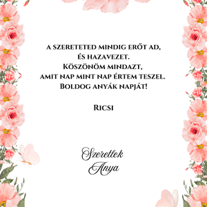 Szülőköszöntő / Nagymama köszöntő anyák napjája - esküvő - emlék & ajándék - szülőköszöntő ajándék - Meska.hu