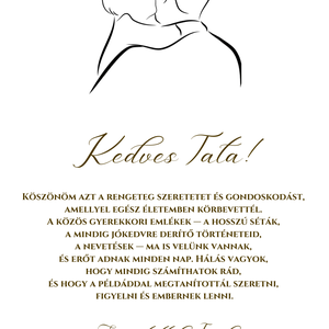 Szülőköszöntő / Nagypapa köszöntő - esküvő - emlék & ajándék - szülőköszöntő ajándék - Meska.hu