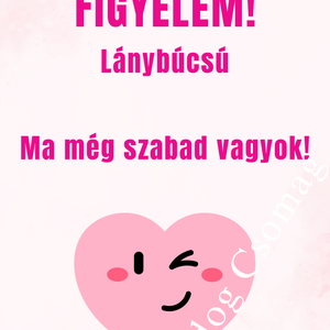 Lánybúcsú szórólap játékhoz - esküvő - lánybúcsú - Meska.hu