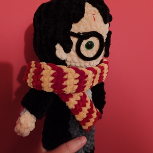 Horgolt Varázsló Fiú Figura - 30 cm-es Amigurumi Varázslatos Ajándék vagy Dekoráció - játék & sport - plüssállat & játékfigura - ember - Meska.hu