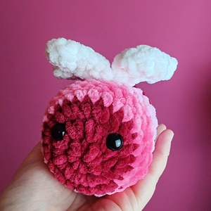 Méhecske Szerelem bogár Horgolt - 10 cm-es Valentin-napi Amigurumi Ajándék Dekoráció Játék - játék & sport - plüssállat & játékfigura - más figura - Meska.hu