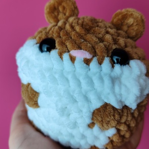 Hörcsög horgolt amigurumi barna fehér ajándék játék felnőtt gyerek - játék & sport - plüssállat & játékfigura - más figura - Meska.hu