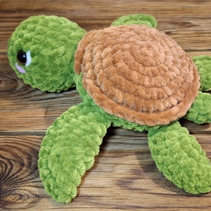 Amigurumi teknős - Meska.hu